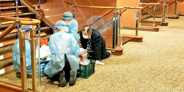 Coronavirus: Zehn Infizierte auf Kreuzfahrtschiff