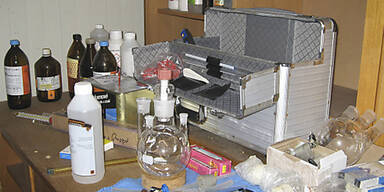 Polizei hob Crystal-Meth-Labor in Linz aus