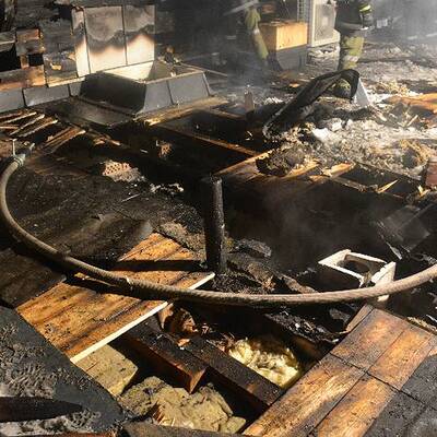 Feuer in Nachtclub 'La Villa'