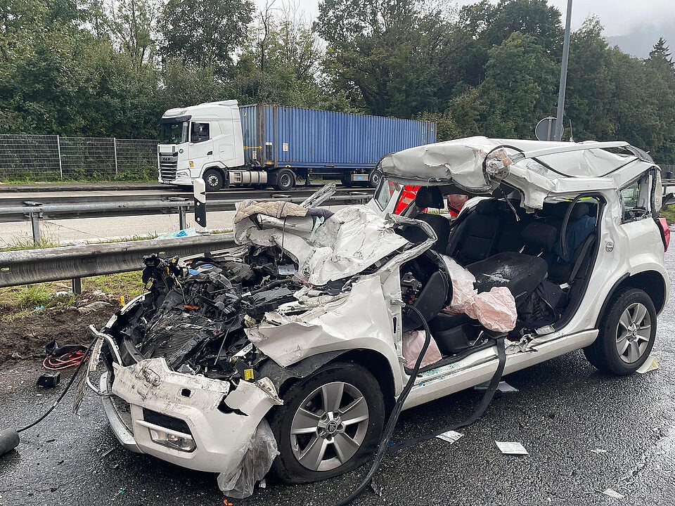 Tödlicher Unfall am Walserberg