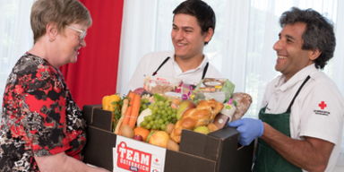 Riesen-Andrang bei "Team-&Ouml;sterreich"-Tafel