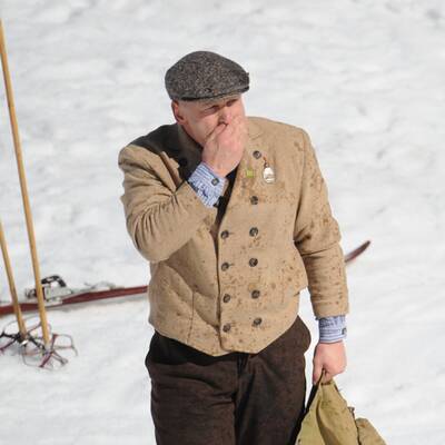 Didier Cuche feiert seinen Abschied