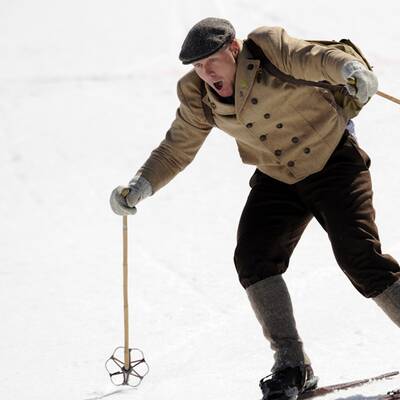 Didier Cuche feiert seinen Abschied