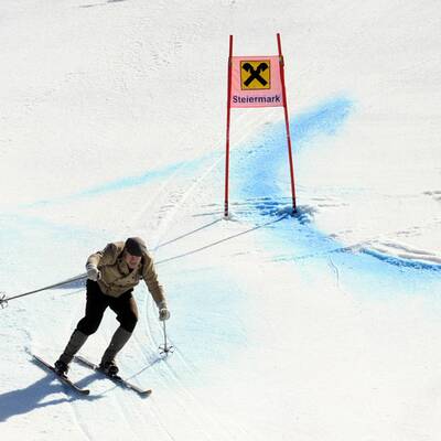 Didier Cuche feiert seinen Abschied
