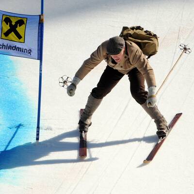 Didier Cuche feiert seinen Abschied