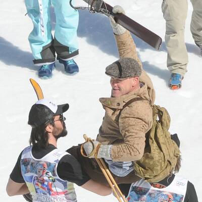 Didier Cuche feiert seinen Abschied