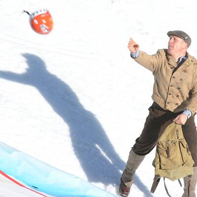 Didier Cuche feiert seinen Abschied