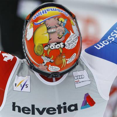 So feierte Cuche Abfahrts-Kristall