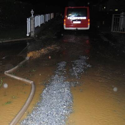 Unwetter im Bezirk Feldbach