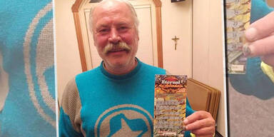 Obdachloser Gewinner