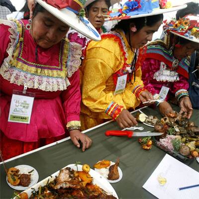 Anden-Meerschweinchen als Delikatesse