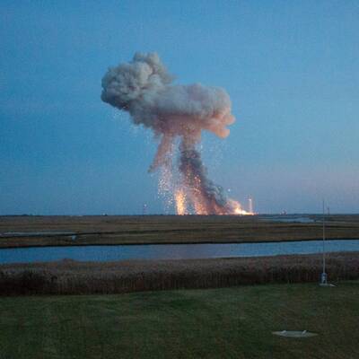 Raumfrachter Cygnus explodiert 