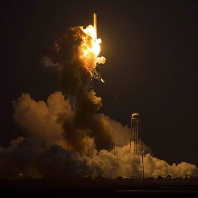 Raumfrachter Cygnus explodiert 