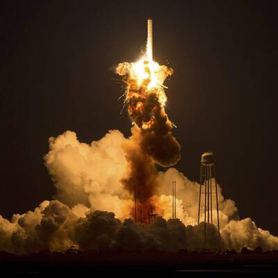 Raumfrachter Cygnus explodiert 