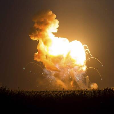 Raumfrachter Cygnus explodiert 