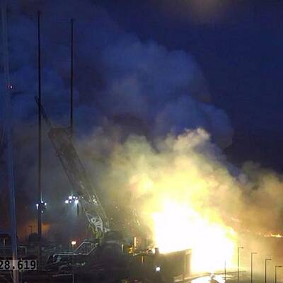 Raumfrachter Cygnus explodiert 