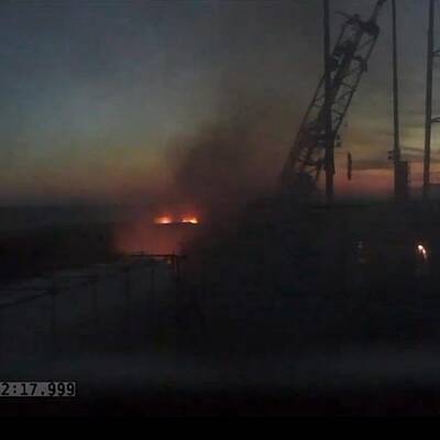 Raumfrachter Cygnus explodiert 