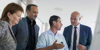 D&ouml;rfel vor Ort im Pflegeheim.