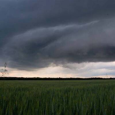 Gewitterwolken im Waldviertel