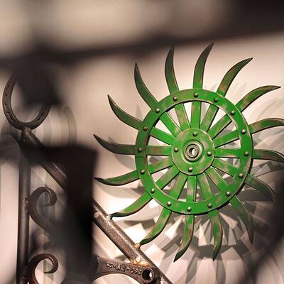 Bob Dylan präsentiert Kunst aus Eisen und Stahl