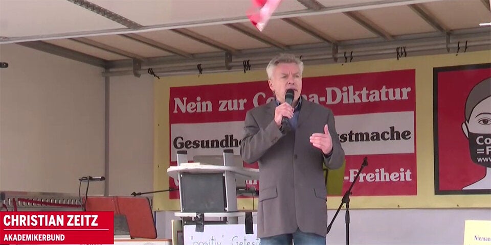 Hunderte Teilnehmer bei Corona-Demo am Heldenplatz