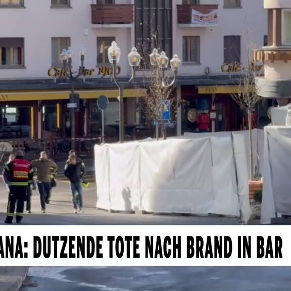 Augenzeuge Brand in der Schweiz