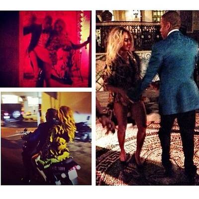 So feierten die Stars ins Jahr 2014