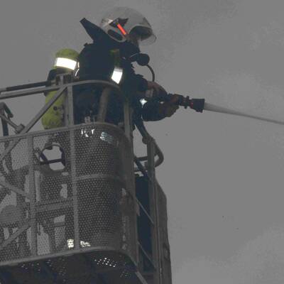 Dachbrand in Döblinger Villa