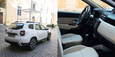 Der Papst fährt jetzt Dacia Dustar