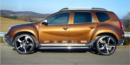 Dacia Duster von Eibach und Giacuzzo