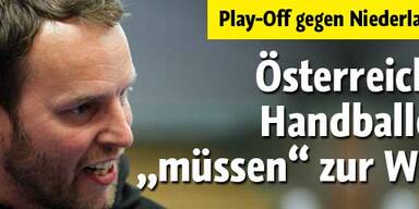 Österreichs Handballer müssen zur WM