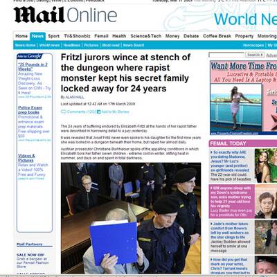 Das sagt die Welt zum Fritzl-Prozess