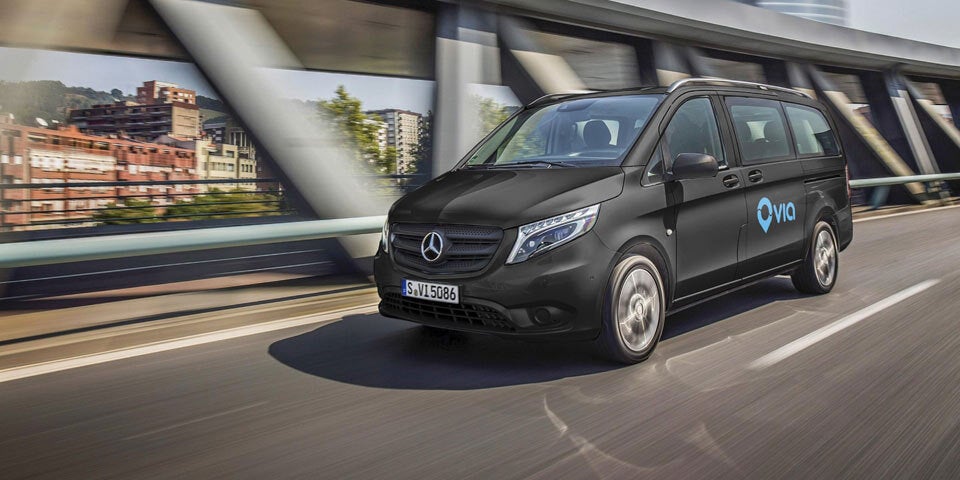 Daimler startet Van-Mitfahrdienst in Europa