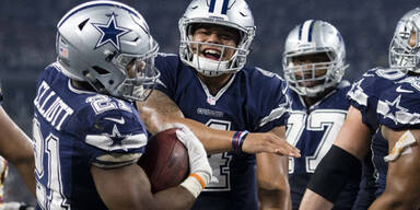 Alle feiern die Super-Cowboys