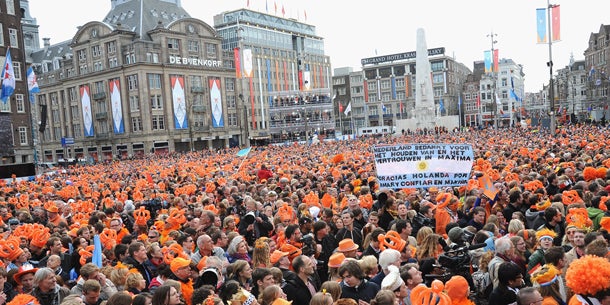 Holland feiert Máxima