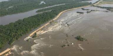 Mississippi-Dämme trotzen Hochwasser