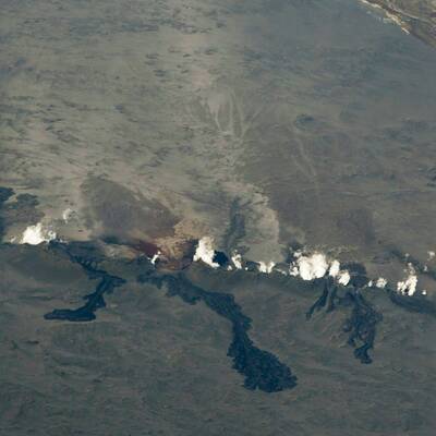 So sehen die Lava-Fontänen aus