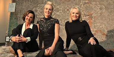 Brigitte Annerl. Anja Danesh und Manu Fischer.