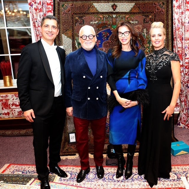 Kurosh Danesh, Wolfgang und Angelika Rosam und Anja Danesh.