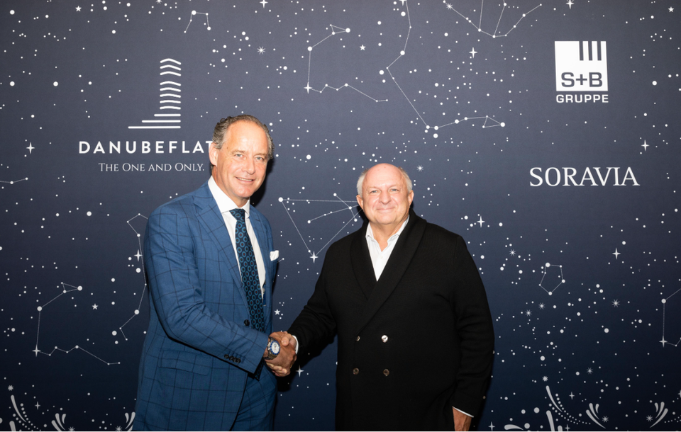 Erwin Soravia und Wolfdieter Jarisch. 