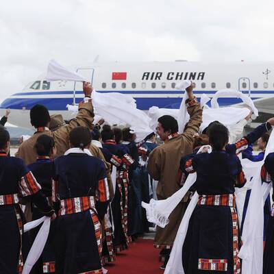 Der höchste Flughafen der Welt