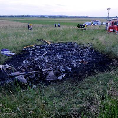 Die Bergung des Zeppelin-Piloten