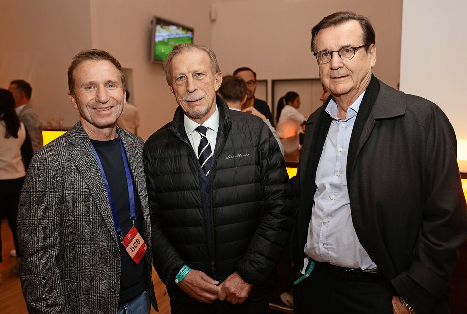 Deutschen VIPs fror das Lachen ein