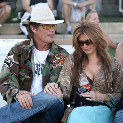 Hasselhoff knutscht seine neue Flamme!