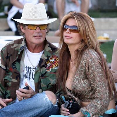 Hasselhoff knutscht seine neue Flamme!