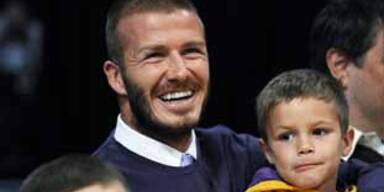 david beckham mit sohn romeo