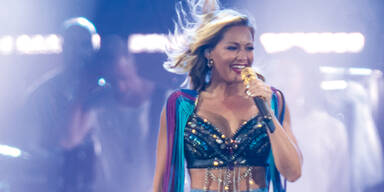 Helene lie&szlig; tief blicken