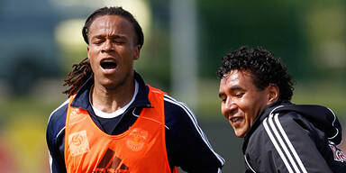 Edgar Davids trainierte mit den Bullen