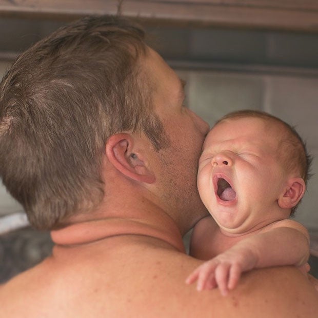 Bode Miller mit seinen Kindern Neesyn, Nate und Nash