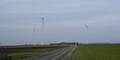Am Foto drei der bereits vor kurzem errichteten Windräder in Unterwaltersdorf.&nbsp;&nbsp;